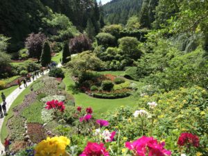 The Butchart Gardens in Victoria, BC
