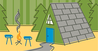 generic cabin/cottage graphic