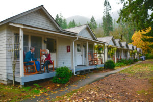 Lake Crescent Lodge Cabins on the Olympic Peninsula