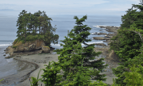 Salt Creek Recreation Area on the Olympic Peninsula, WA