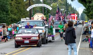 Joyce parade on the Olympic Peninsula, WA