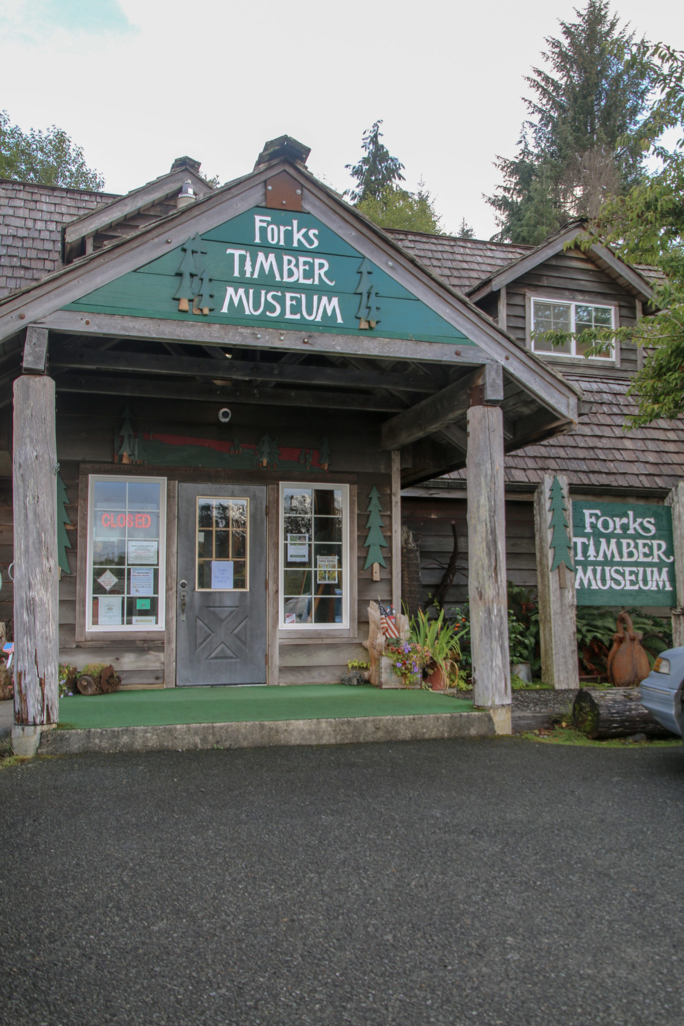 Forks Timber Museum on the Olympic Peninsula