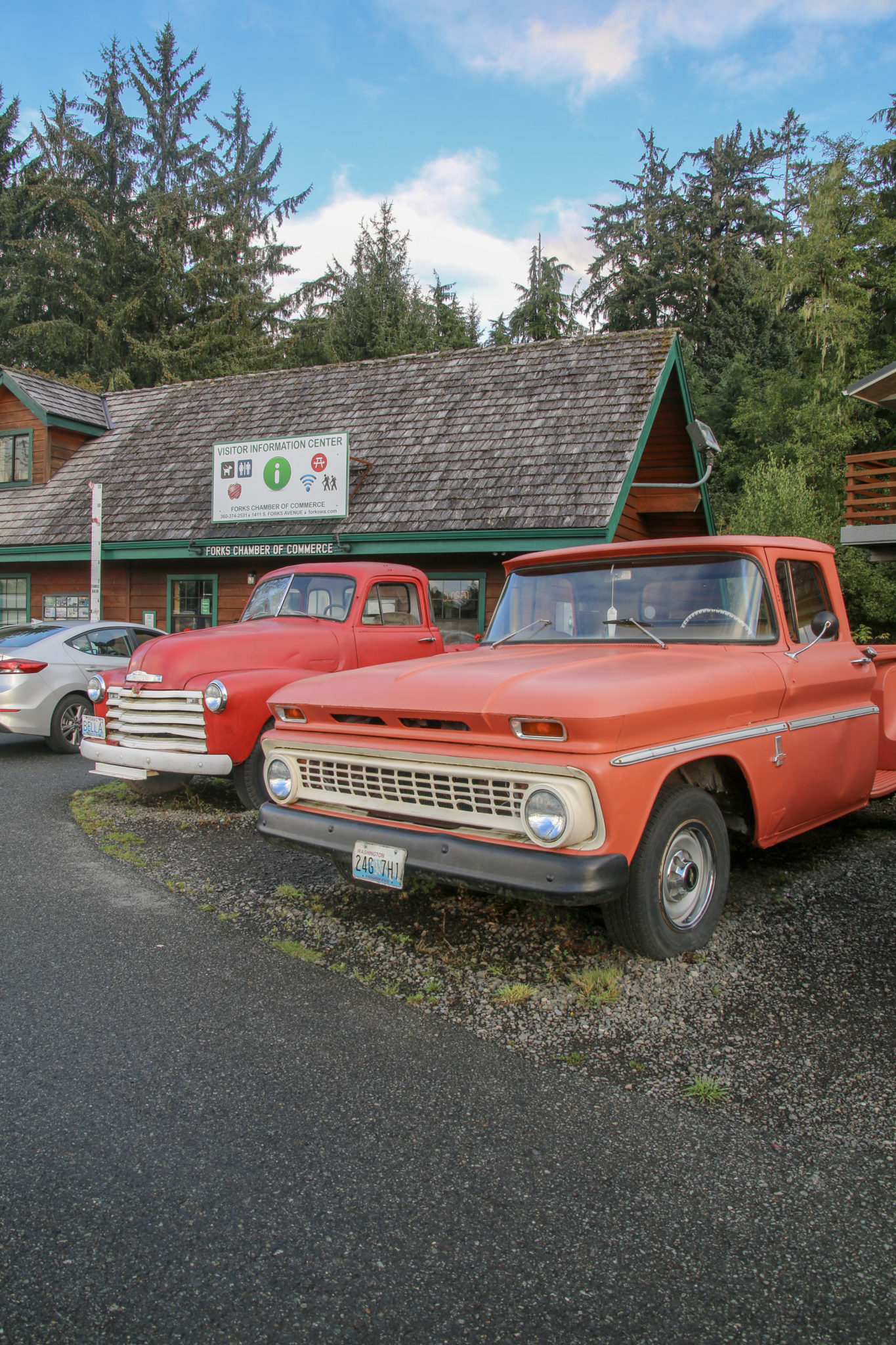 Twilight Truck in Forks on the Olympic Peninsula