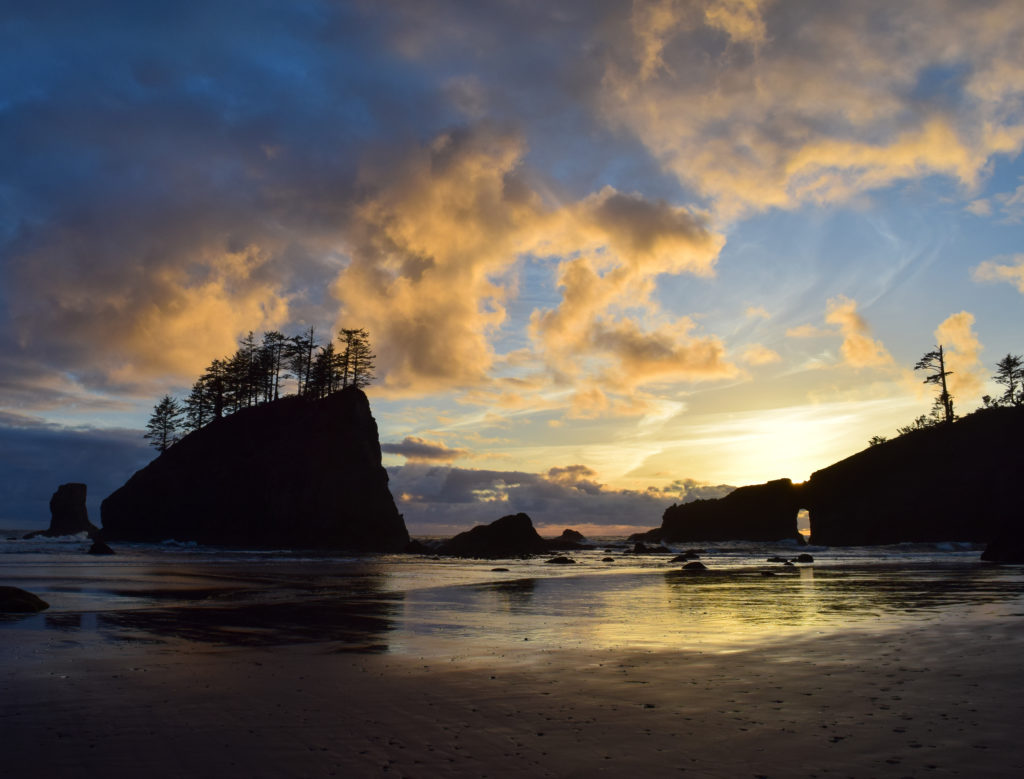 Second Beach in Olympic National Park on the Olympic Peninsula