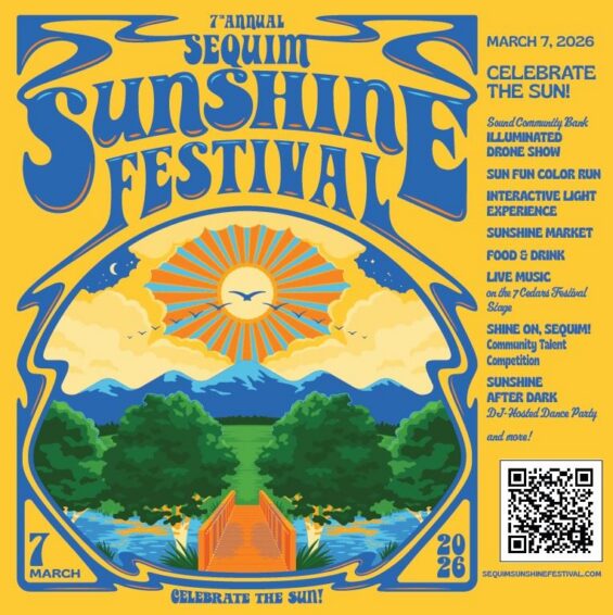 2026 Sequim Sunshine Festival event poster