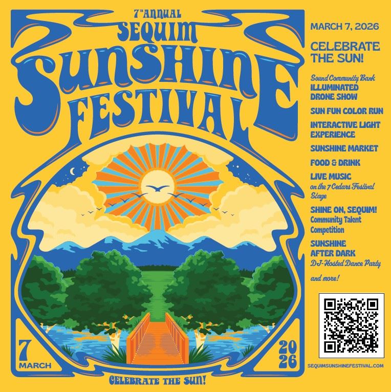 2026 Sequim Sunshine Festival event poster