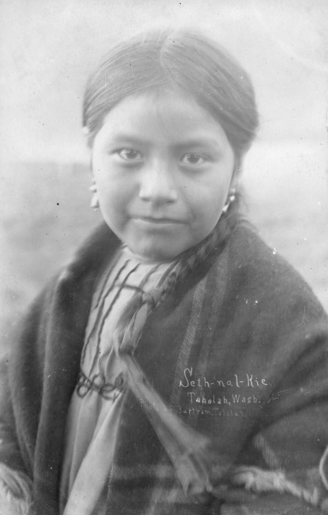 Historical Quinault woman