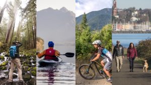 Olympic Peninsula adventure collage