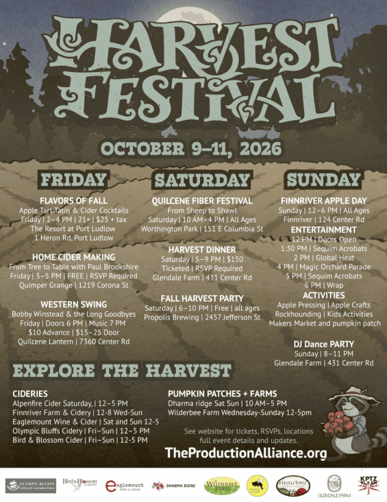 Harvest Festival in the Chimacum Valley on the Olympic Peninsula event poster