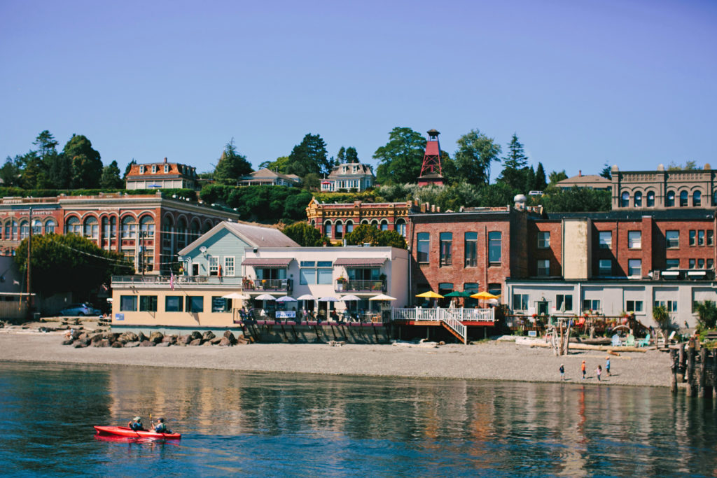 Port Townsend waterfront.