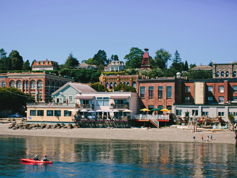 Port Townsend waterfront.