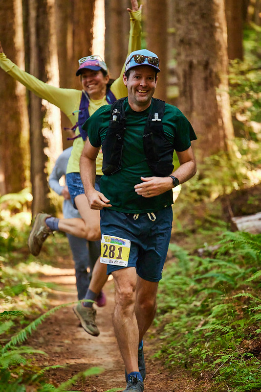 GOAT run photo on Runs, Races and Rides in 2024 webpage on Olympic Peninsula dot org
