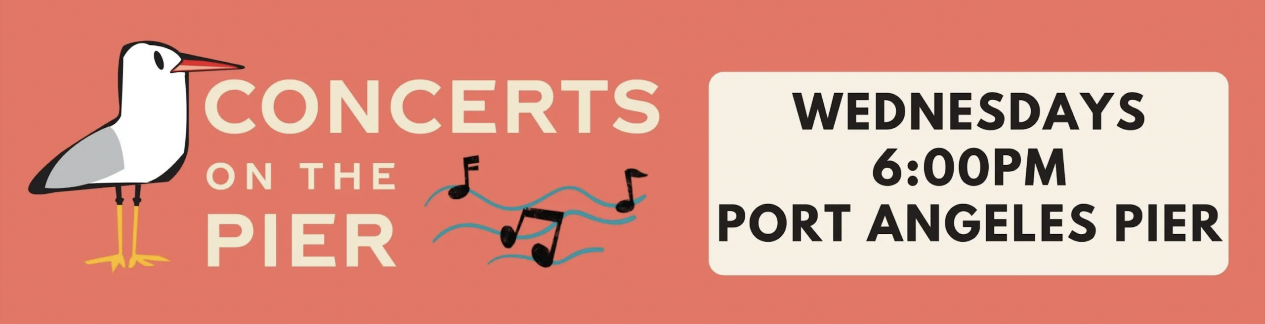 Port Angeles Concerts on the Pier event graphic