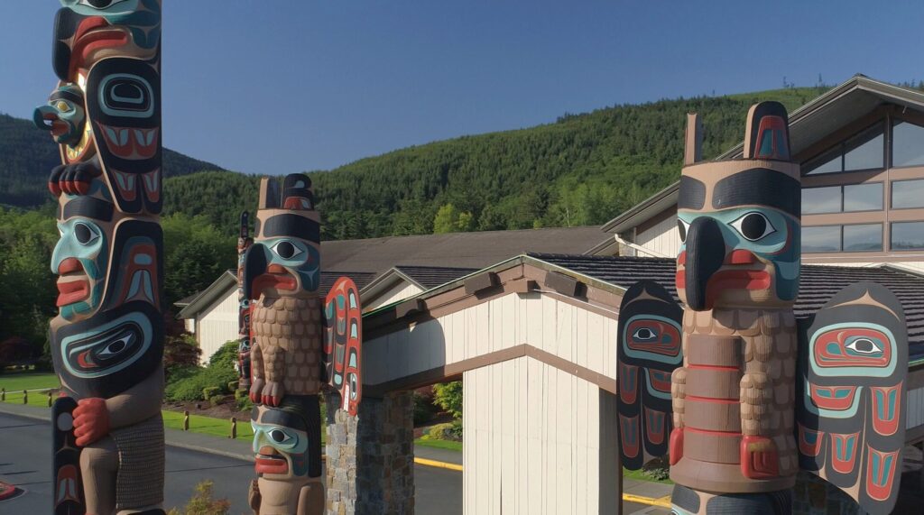 Photo of Jamestown S'Klallam Casino Totems