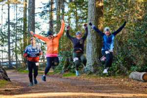 Salt Creek Recreation Area runners during the Salt Creek 24 race