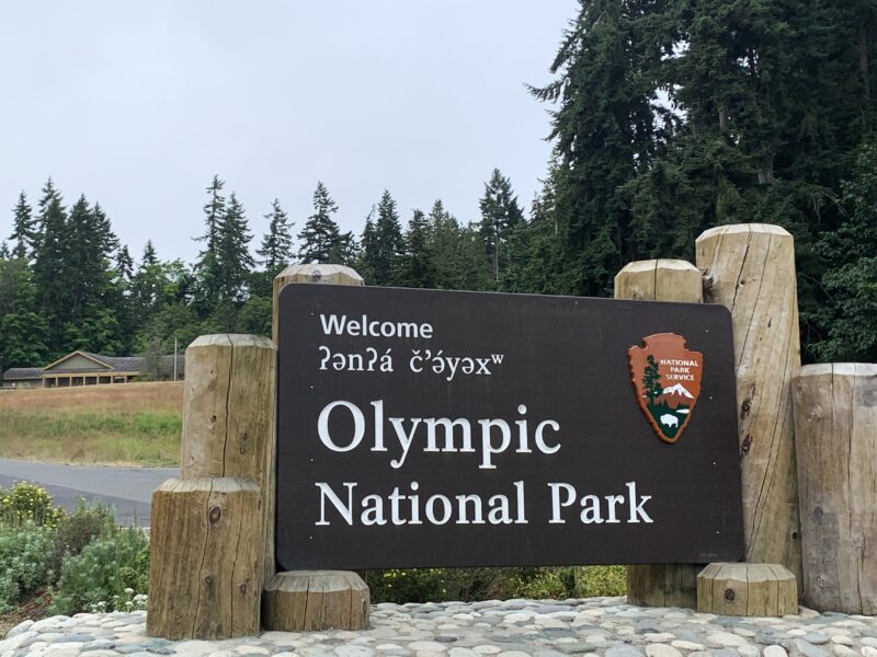 Olympic National Park Sign v3