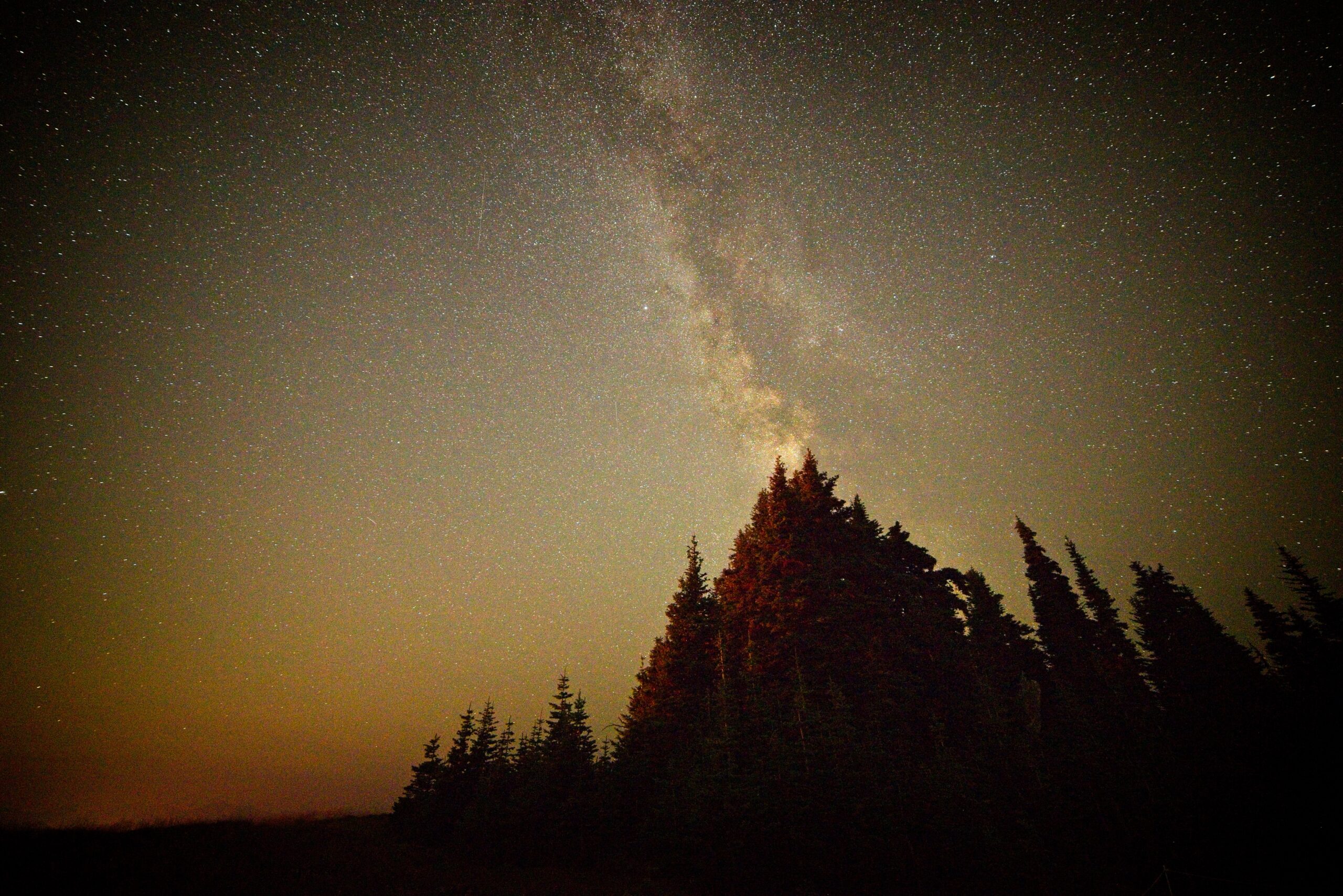 Olympic National Park at Night - Hurricane Ridge Astronomy Program Reveals Treasures in Olympic National Park on the Olympic Peninsula.