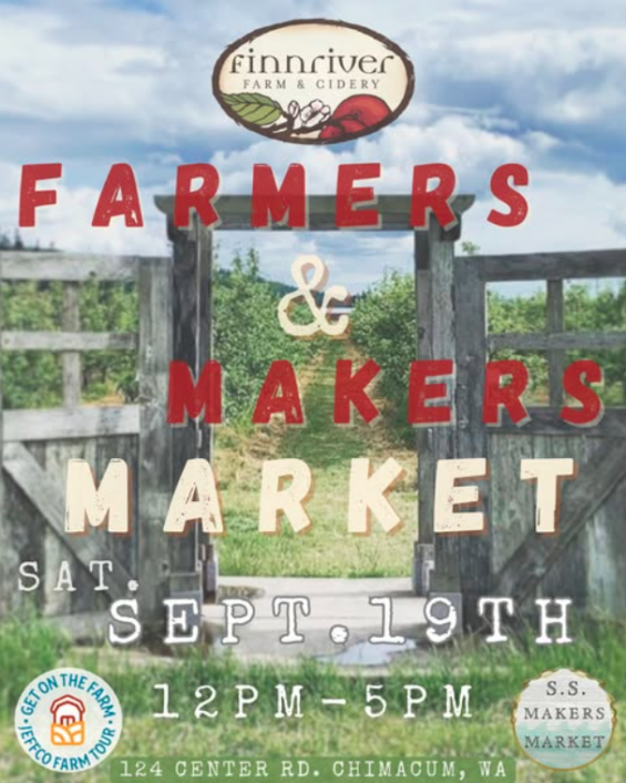 Farmers and Makers Market at Finnriver Cidery