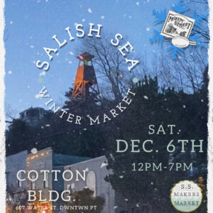 Salish Sea Winter Market event graphic
