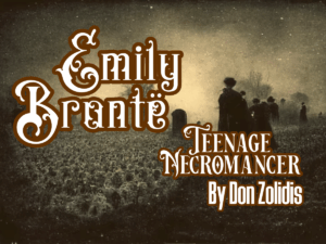Event poster for Emily Bronte play performance in Sequim, WA