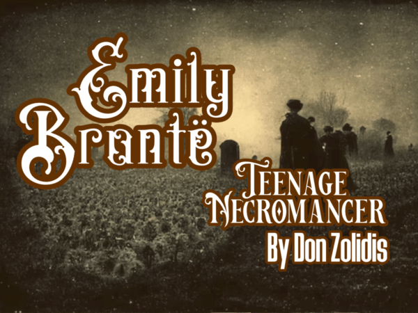 Event poster for Emily Bronte play performance in Sequim, WA