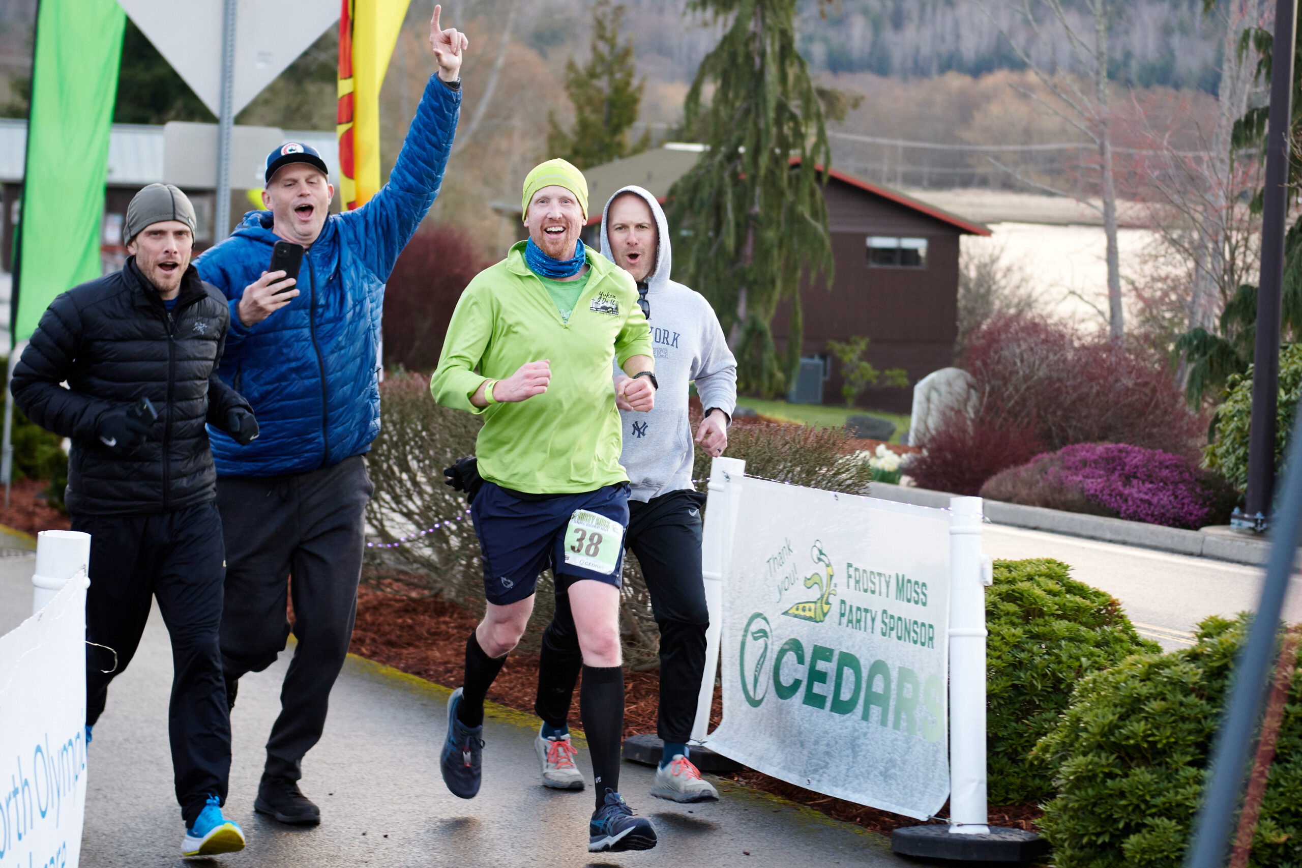 Photo of Frosty Moss Race participants