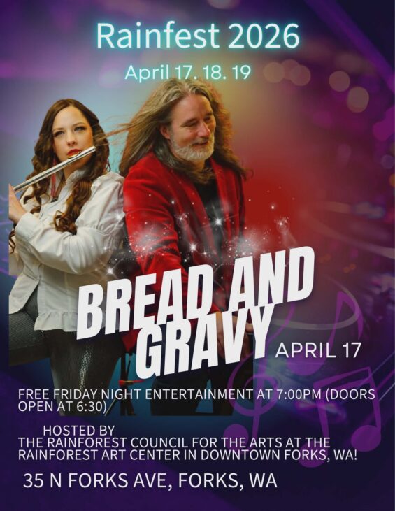 Forks Rainfest event poster