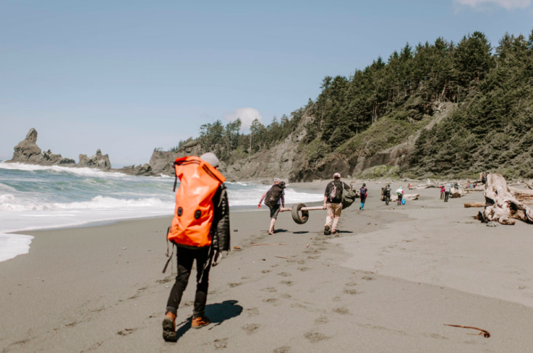 photo of Washington Coast Savers event