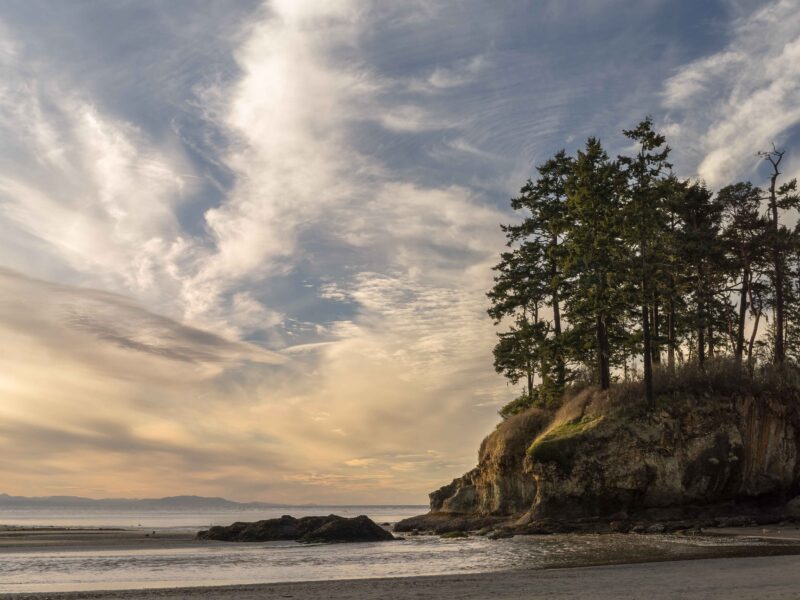 photo of the Salt Creek Sea Stack on the Olympic Peninsula coast in Washington state