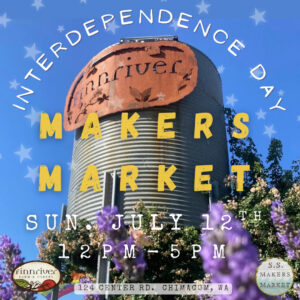 Finnriver Farm & Cidery Chimacum Interdependence Day Makers Market event graphic