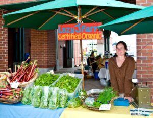 photo of farm stand at Port Angeles Farmers Market