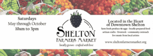 Shelton Farmers Market event info banner graphic