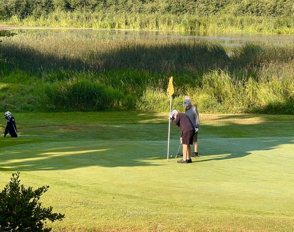 photo of golfing at Camas Prairie Golf Course | Golf on the Olympic Peninsula: A Good Walk With a Great View