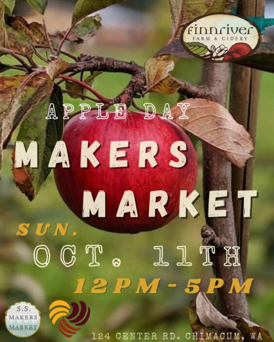 S.S. Makers Market Apple Day at Finnriver Cidery Oct. 11 event image