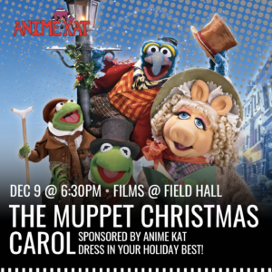 The Muppet Christmas Carol Films at Field Hall event graphic